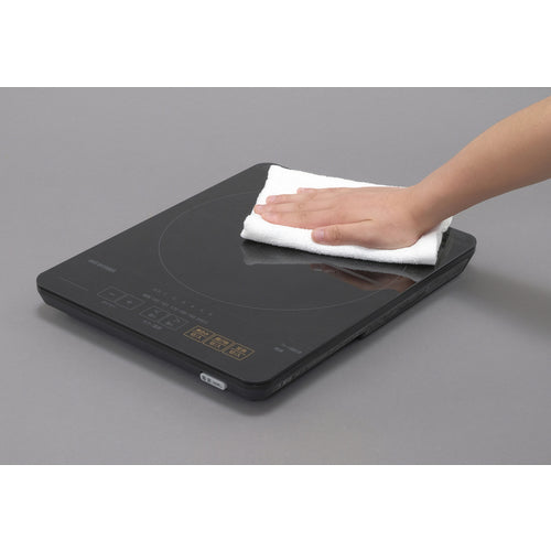 ＩＲＩＳ　５７２２６４　薄型ＩＨクッキングヒーター１４００Ｗ　IHC-T43-B　1 台