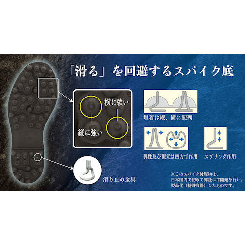 大同石油　ウォームブーツＮＳブルー　DS04-245CM　1 足