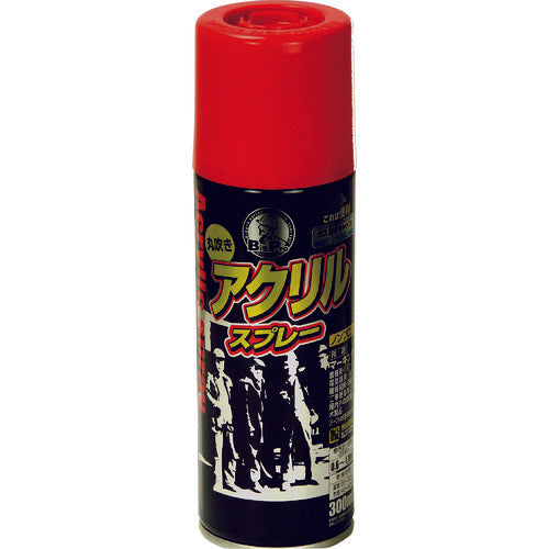 Asahipen BIGPRO Acrylic Spray 300ml Red 605146 1 bottle