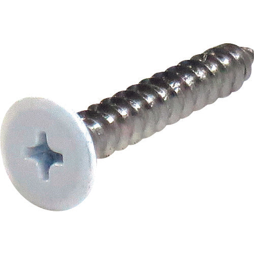 ＤＡＩＤОＨＡＮＴ　ネジカラー　ステンレス低頭タッピング　４ｘ３０白（８本）　10179160　1 PK