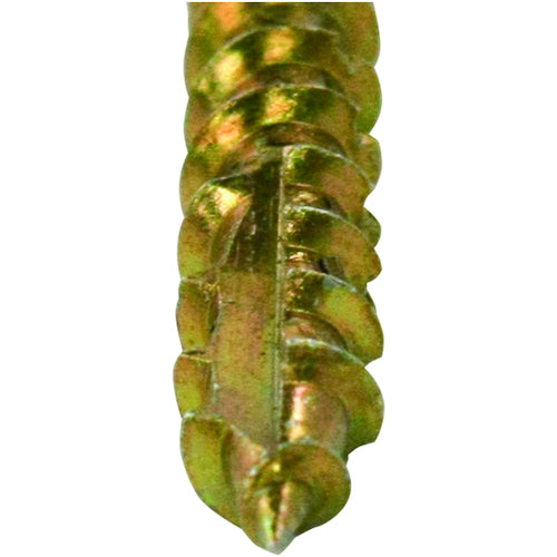 DAIDOHANT VP Wood Long Screws, Half Screws, Flat Head, 8 x 230, Chromate, 10 Pieces, 10175463, 1 Bag