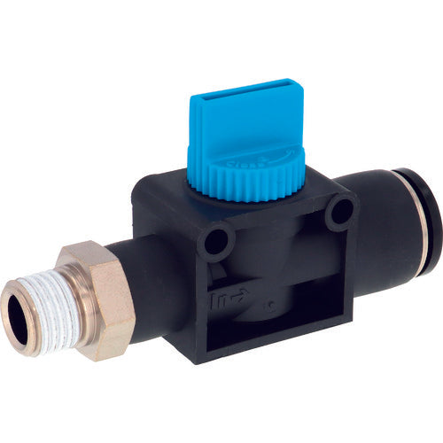 PISCO 핸드 밸브 스트레이트 B3 방향 밸브 튜브 R1/4 출력 12 HV02-12 1개