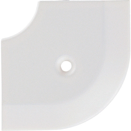 ASSIST 바닥금물 20-112 LM(WHO) 헤의 글자 누름 코너 알루미늄 화이트 출구 구석 53×53mm 20-112LMWHO51 1개