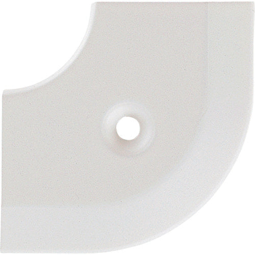 ＡＳＳＩＳＴ　床金物２０−１１１ＬＭ（ＷＨＯ）ヘの字押えコーナー　アルミホワイト　出隅　４３×４３ｍｍ　20-111LMWHO51　1 個