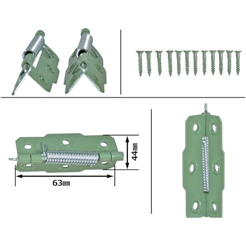 WAKI Spring hinge single opening VF-108 65mm VF-108 1 PK
