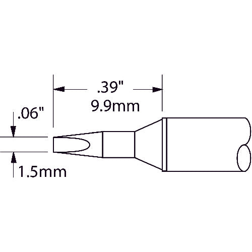 Metcal MX Series Tip Cartridge STTC-138 1 piece