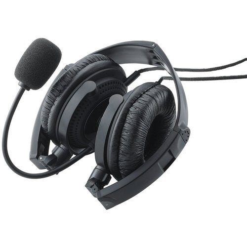 エレコム　ＵＳＢヘッドセット　大口径ドライバ折り畳み両耳オーバーヘッド　ブラック　HS-HP20UBK　1 個
