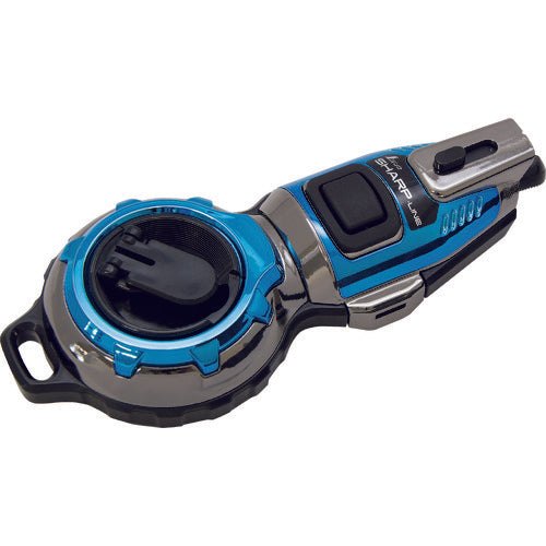 신와 핸디 먹 화병 Jr. Plus 손 권 샤프 라인 메탈 블루 73299 1 개