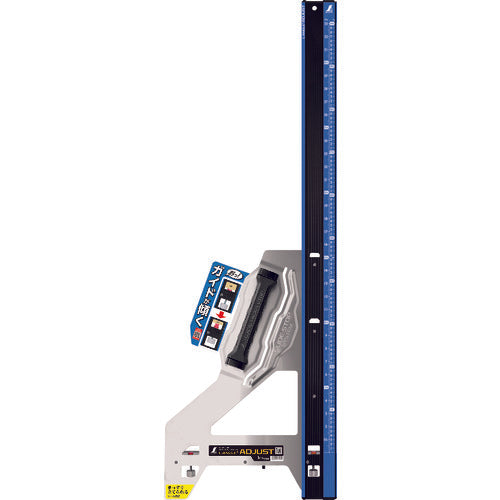 シンワ　丸ノコガイド定規　エルアングルＰｌｕｓ　アジャスト　１ｍ　併用目盛　73182　1 台