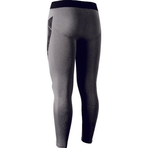 おたふく　ＢＴデュアルクロス　ロングパンツ　グレー／ブラック　Ｓ〜Ｍ　JW-586-39-S~M　1 着