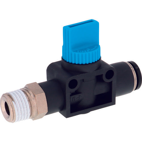 PISCO Hand Valve Straight B 3 Way Valve Tube R1/4 Output 8 HV02-8 1 pc