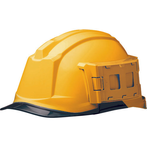 미도리 안전 ID 케이스 부착 헬멧 SC-19PCL-ID RA3 α 옐로우/훈제 SC-19PCL-ID-RA3-ALPHA-Y/S 1개