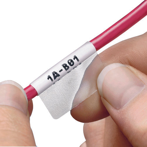 PANDUIT Self-Laminating Labels for Thermal Transfer Printers, Vinyl, White, Print Area 19.1mm x 50.8mm, 1000 Sheets, S200X225VATY, S200X225VATY, 1 Box