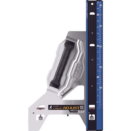 Shinwa circular saw guide ruler L-angle Plus Adjust 45cm Combined scale 73180 1 unit