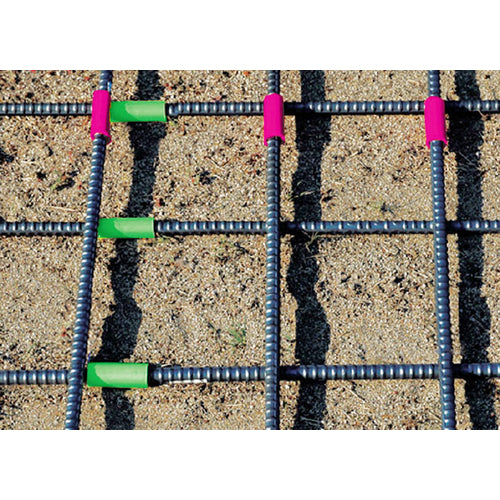 シンワ　鉄筋カラーマーカー　ピンク　１０ヶ入　78552　1 袋