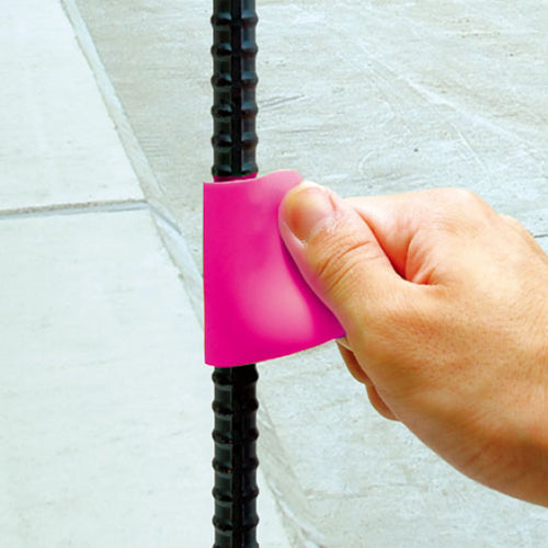 シンワ　鉄筋カラーマーカー　ピンク　１０ヶ入　78552　1 袋