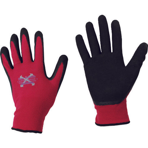Otafuku Natural Rubber Backless Gloves Soft Catch EX Fit Crater Palm Magenta M A-397-MA-M 1 Pair