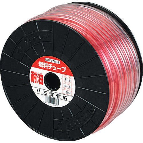 サンヨー　耐油燃料チューブ４×７（Ｆ−４）　４０ｍ　F-4　1 巻