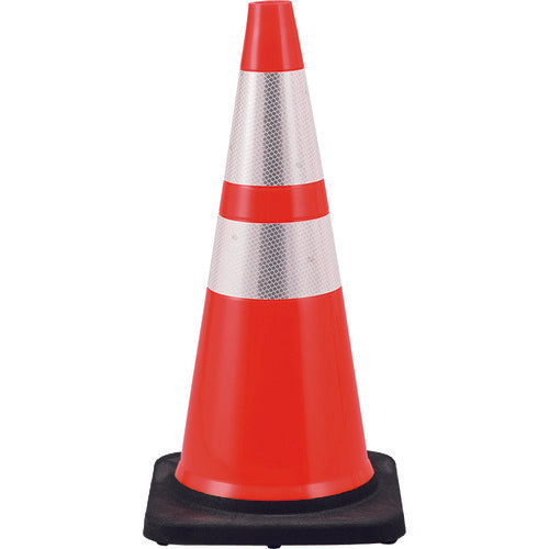 녹색 십자 컬러 콘 레드/백 반사 시트 PVC 콘-RH 높이: 710mm 베이스: 360mm각 고휘도 반사 타입 PVC제 116303 1대