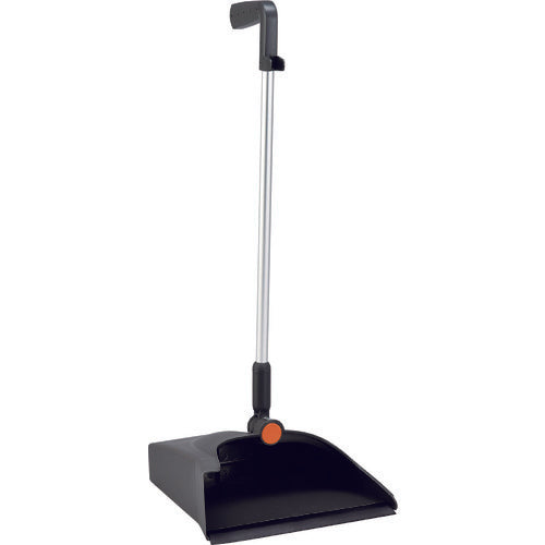 Midori Juji 2-Way Dustpan, Dark Gray, TWT-DGL, Total Length: 660/678mm, Width: 272/121, Made of Polypropylene, 146151, 1 pc