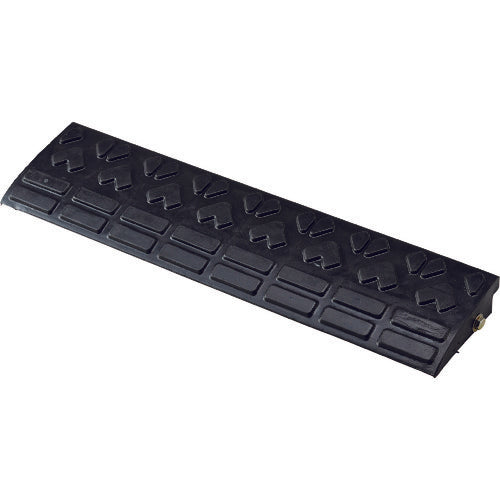 녹십자 45mm 단차용 플레이트 스트레이트 타입 블랙 로드업 6005 H45×W600×D150mm 재생 고무제 121023 1개