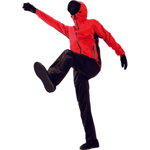 Kawanishi Stretch Rain Suit Red M Size 3522R-M 1 Piece