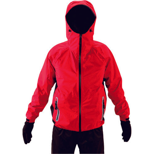 Kawanishi Stretch Rain Suit Red M Size 3522R-M 1 Piece