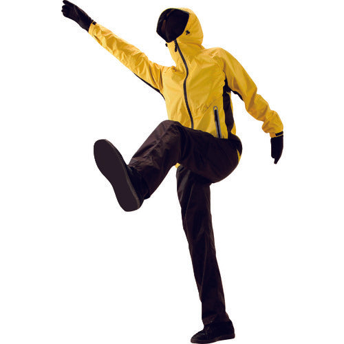 Kawanishi Stretch Rain Suit Yellow M Size 3522Y-M 1 Piece