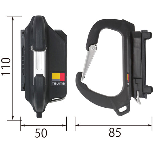 タジマ　着脱式工具ホルダー　グラスカラビナ　SFKHR-C　1 個
