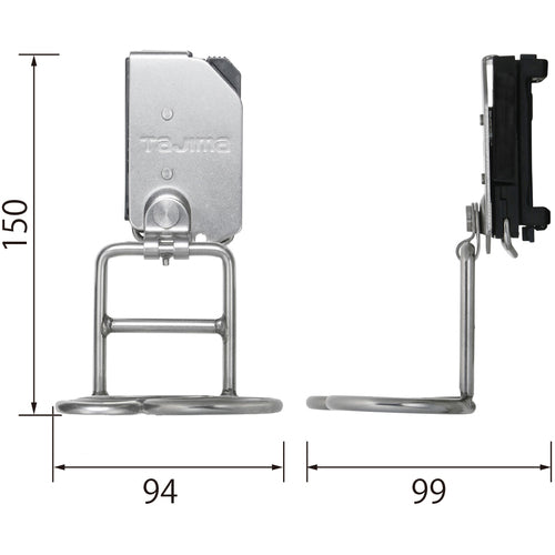 タジマ　着脱式工具ホルダーステン　ハンマー３穴ブラ　SFKHS-H3M　1 個