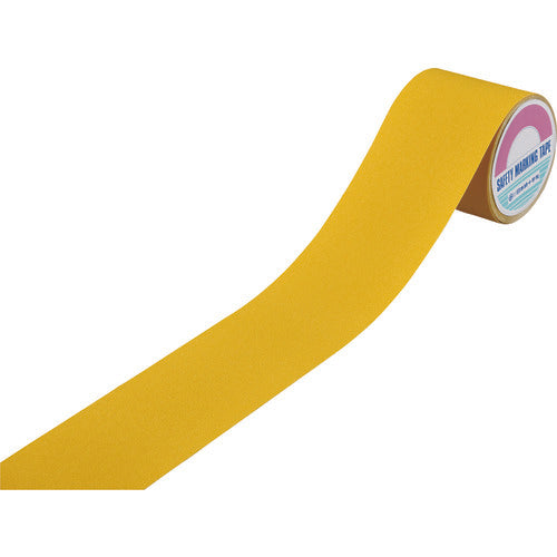 Green Cross Anti-Slip Line Tape Yellow ASS-105Y 100mm width x 5m PVC + mineral particles For indoor and outdoor use 260231 1 roll