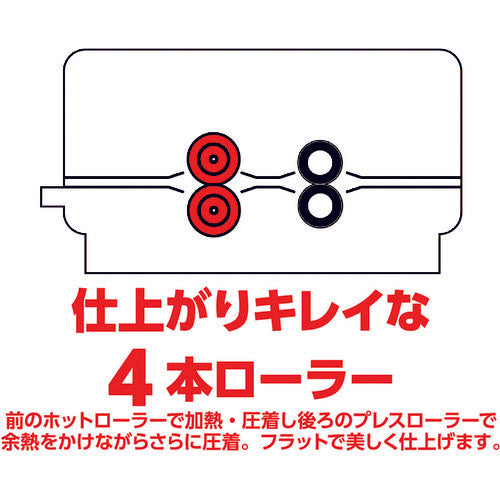 ASKA 4 롤러 라미네이터 L410A3 1 대