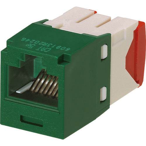 PANDUIT 카테고리 5E RJ45 모듈러 잭 UTP TG 타입 녹색 CJ5E88TGGR CJ5E88TGGR 1개
