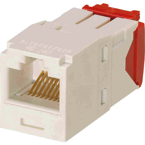 PANDUIT 카테고리 5E RJ45 모듈러 잭 UTP TG 타입 오프 화이트 CJ5E88TGIW CJ5E88TGIW 1개