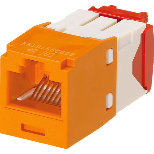 PANDUIT Category 5E RJ45 Modular Jack UTP TG Type Orange CJ5E88TGOR CJ5E88TGOR 1 piece
