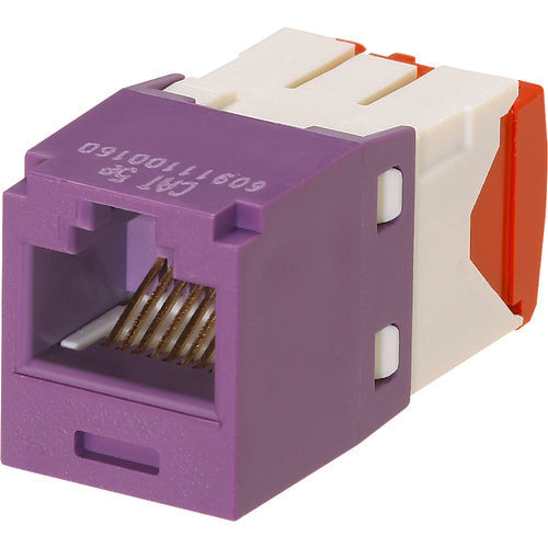 PANDUIT 카테고리 5E RJ45 모듈러 잭 UTP TG 타입 보라색 CJ5E88TGVL CJ5E88TGVL 1 개