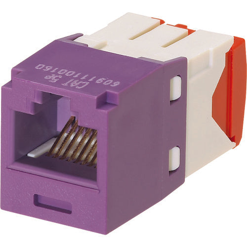 PANDUIT Category 5E RJ45 Modular Jack UTP TG Type Purple CJ5E88TGVL CJ5E88TGVL 1 pc