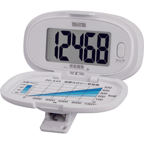 TANITA Pedometer PD645WH PD-645-WH 1 piece