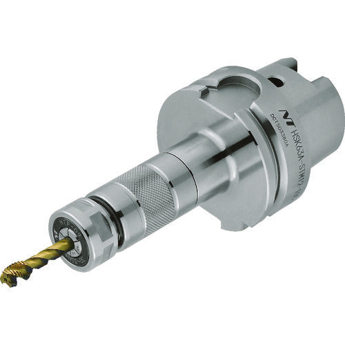 ＮＴ　ＨＳＫシャンク用ツーリング工具　高さ調整式シンクロ用タップホルダ　シャンクＨＳＫ６３Ａ　ＳＴＭ８　７５Ｌ　HSK63A-STM8-75-H　1 個