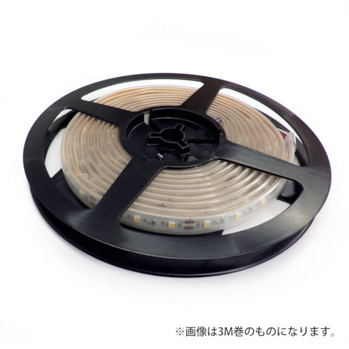 トライト　ＬＥＤテープライト　Ｖｉｅｗｄｉ　ＤＣ１２Ｖ　１６．６ｍｍＰ　赤色　２ｍ巻　TLVDR3-16.6P-2　1 巻