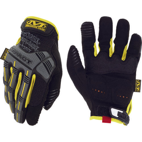 ＭＥＣＨＡＮＩＸ　Ｍ−Ｐａｃｔ　ブラック／イエロー　Ｌ　MPT-01-010　1 双