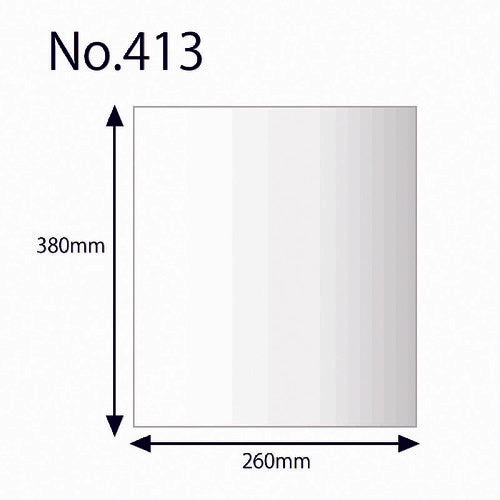 HEIKO 폴리 규격 주머니 헤이코 폴리 No. 413 끈 없음 100장들이 006618300 1봉
