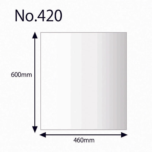 HEIKO Standard Poly Bags Heiko Poly No. 420 No String 100 Pieces 006619000 1 Bag