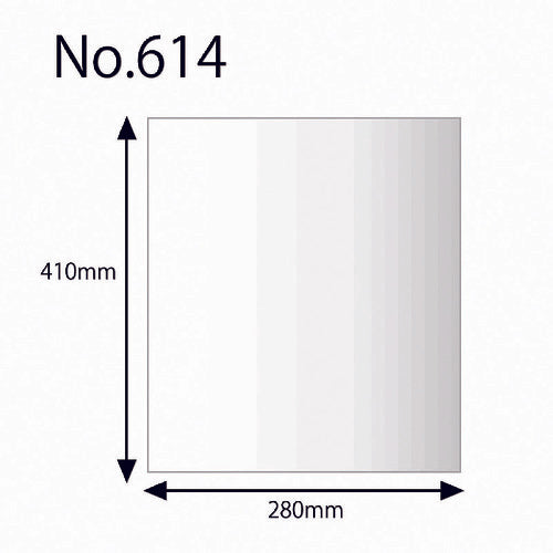 HEIKO Standard Poly Bags Heiko Poly No. 614 No String 50 Pieces 006620400 1 Bag