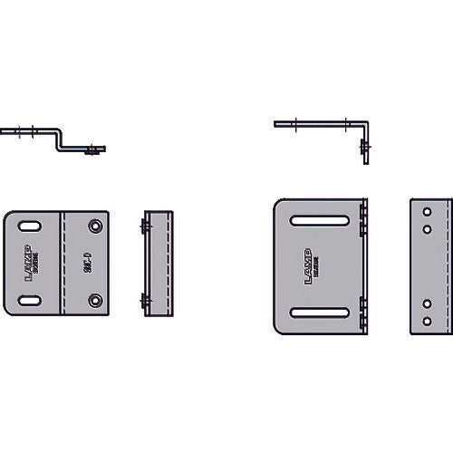 ＳＵＧＡＴＳＵＮＥ　（１４００１０５４５）ＡＳ−ＳＭＣ−Ｄステンレス鋼製ブラケット　AS-SMC-D　1 個