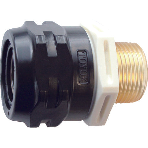 Toyox hose fitting (plastic) Toyoconnector TC3-PC type compatible hose 19 mm fitting standard R3/4 TC3-PC19-R3/4 TC3-PC19-R3/4 1 piece
