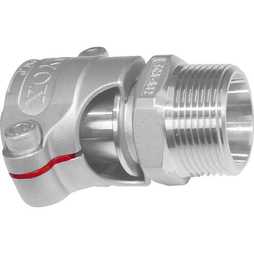 토요크스 호스 피팅(스테인리스제) 토요 커넥터 TC6-S형 적합 호스 32밀리 피팅 규격 R1-1/4 TC6-S32-R1-1/4