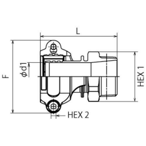 토요크스 호스 피팅(스테인리스제) 토요 커넥터 TC6-S형 적합 호스 32밀리 피팅 규격 R1-1/4 TC6-S32-R1-1/4