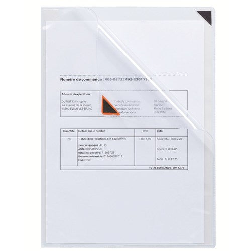 tarifold kang easy click adhesive type A4 size 5 sheets red 194770 1 S