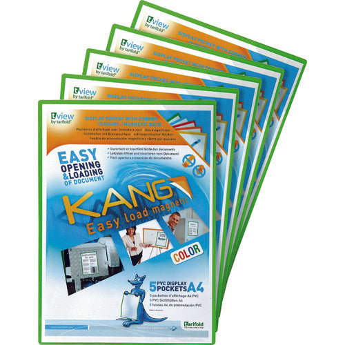 tarifold kang easy load magnetic type A5 5 sheets green 194725 1 S